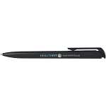 Lucia recycled plastic ballpoint pen (black ink) 2