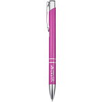 Moneta recycled aluminium ballpoint pen (blue ink) 2