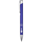 Moneta recycled aluminium ballpoint pen (blue ink) 2