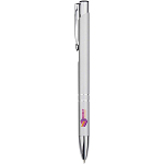 Moneta recycled aluminium ballpoint pen (blue ink) 3
