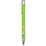 Moneta recycled aluminium ballpoint pen (blue ink) 3