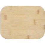 Roby 1000 ml glass lunch box with bamboo lid 3