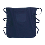 20% cotton/80% polyester (180 g/m2) bartender apron with front pocket and 20 cm-long ties 1