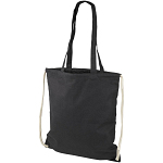Eliza 240 g/m² cotton drawstring bag 6L 1