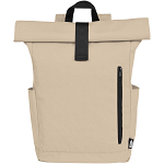 Byron 15.6 GRS RPET roll-top backpack 18L 3