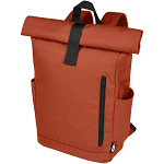 Byron 15.6 GRS RPET roll-top backpack 18L 1