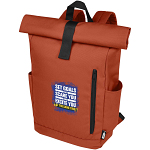 Byron 15.6 GRS RPET roll-top backpack 18L 2