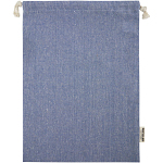 Pheebs 150 g/m² GRS recycled cotton gift bag large 4L 4
