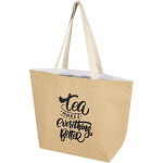 Juta 300 g/m² jute cooler tote bag 12L 2