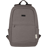 Joey 15.6 GRS recycled canvas anti-theft laptop backpack 18L 2