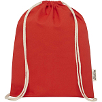 Oregon 140 g/m² GRS recycled cotton drawstring bag 2