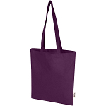 Madras Blend 140 g/m² GRS recycled cotton tote bag 7L 1