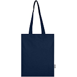 Madras Blend 140 g/m² GRS recycled cotton tote bag 7L 3