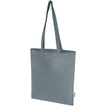 Madras Blend 140 g/m² GRS recycled cotton tote bag 7L 1