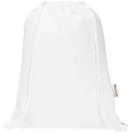 Oregon Blend 140 g/m² GRS recycled drawstring bag 5L 3