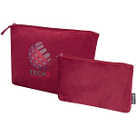Swift GRS recycled velvet toiletry bag set 2