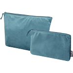 Swift GRS recycled velvet toiletry bag set 1