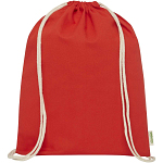 Odisha 140 g/m² OCS organic drawstring bag 5L 3