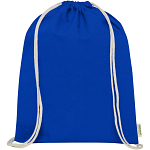 Odisha 140 g/m² OCS organic drawstring bag 5L 3