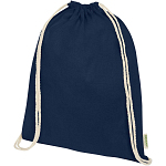 Odisha 140 g/m² OCS organic drawstring bag 5L 1