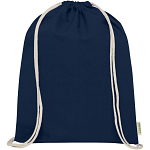 Odisha 140 g/m² OCS organic drawstring bag 5L 3
