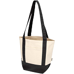 Sam 320 g/m² GRS recycled mini cotton tote bag 1