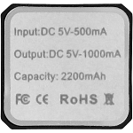 Volt 2200 mAh power bank 3