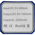 Volt 2200 mAh power bank 3