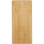 Tulda 10.000 mAh bamboo power bank 4