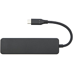 Loop RCS recycled plastic multimedia adapter USB 2.0-3.0 with HDMI port 3