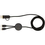 Citala 5-in-1 recycled plastic 150 cm data sync and 27W fast charge cable 3