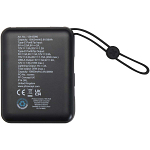 Acrux 10.000 mAh 35W tablet power bank with built in Type-C cable - made from recycled plastic 3