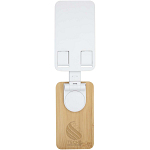 Alfirk recycled plastic foldeable desk phone stand with bamboo details 2