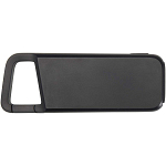 Alkes 5000 mAh 12W recycled plastic water resistant power bank with carabiner 3