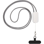 Anser recycled plastic smartphone lanyard with 27W 5-in-1 built-in cable 3