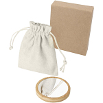 Lustre bamboo mirror 1