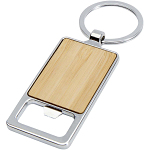 Snapper bamboo keychain with bottle opener 1