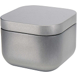 Tindra square tin candle with vanilla aroma 1