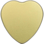 Blissful heart-shaped tin candle with vanilla aroma 3