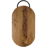 Julienne acacia wood chopping board with handle 2