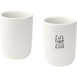 Male 350 ml ceramic cups - set of 2 2