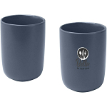 Male 350 ml ceramic cups - set of 2 2