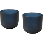 Male 200 ml glass cups - set of 2 1