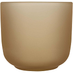 Male wooden serving tray and glass cups with matt finish set 3