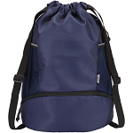 Nomad GRS recycled sports drawstring bag with bottom compartment 18L 3