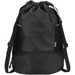 Nomad GRS recycled sports drawstring bag with bottom compartment 18L 3