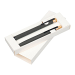 Set de scris cu pix si roller din aluminiu recicla 1