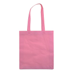 Heat-sealed 80 g/m2 non-woven fabric shopping bag with gusset and long handles 2