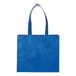 Laminated non woven thermowelded shopping bag, long handles and gusset 2