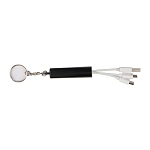 Keychain with USB charging cab 3